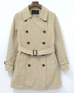 HYSTERIC GLAMOUR ヒステリックグラマー トレンチCO トレンチコート FREE フリー BEIGE ベージュ WOMAN HORSESHOE刺繍 TRENCH COAT