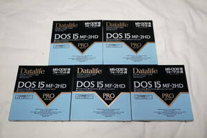 ★　Datalife　★　DOS 15　MF-2HD　PRO SERIES　MS-DOS用　フォーマット済　【 5枚 】