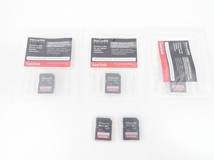 SANDISK 32GB Extreme Pro SDHCカード 【SDSDXXG-032G-JOJCP 95MB/s・SDSDXXO-032G-GN4IN 100MB/s】 5枚セット *403691
