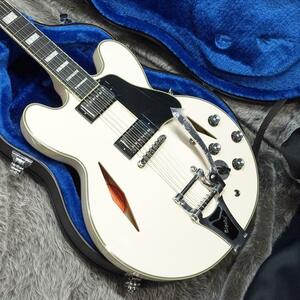 Epiphone Shinichi Ubukata ES-355 Custom Bigsby Classic White