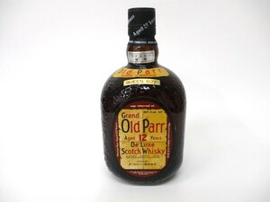 【4-195】未開栓 Grand Old Parr 12年 グランドオールドパー QUEEN SIZE スコッチ ウイスキー 937.5ml 43%