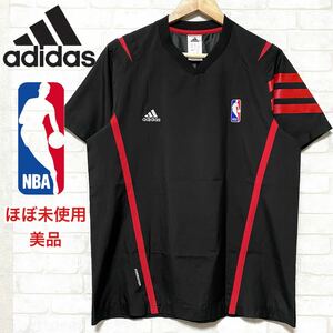 ☆ほぼ未使用☆ adidas × NBA アディダス ピステシャツ 刺繍ロゴ