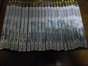 レンタル落ちDVD　ブリーチ　24本　ジャンク品　破面・滅亡篇　護廷十三隊侵軍篇　死神代行消失篇