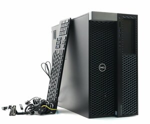 DELL Precision 7920 Tower Xeon Gold 6242 2.8GHz(32スレッドCPU2基) 64GB 512GB(SSD)+2TBx2台 RTX4000 Win10 Pro for WS 【沖縄不可】