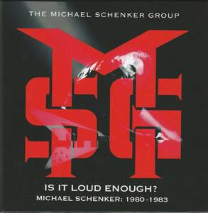 MSG　マイケル・シェンカー・グループ　　IS IT LOUD ENOUGH?　MICHAEL SCHENKER：1980 - 1983　　６枚組ＣＤボックス