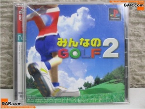 JW49 PlayStation/PS/プレステ ソフト 「みんなのGOLF 2」 ゲーム テレビゲーム コレクション