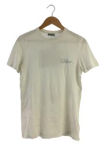 Dior HOMME◆21SS/×ケニーシャーフ/バックトランププリント/Tシャツ/XXS/コットン/WHT