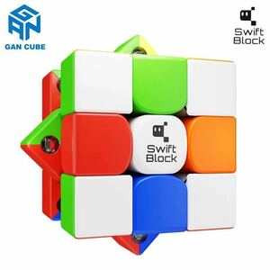 ルービックキューブ GAN Swift Block 355S スピードキューブ立体パズル磁石搭載　知育玩具 脳トレ パズル 競技用