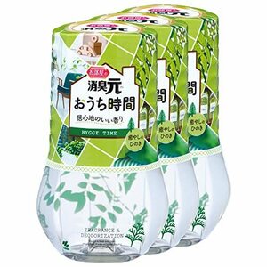 【まとめ買い】お部屋の消臭元 おうち時間 癒しのひのき 消臭芳香剤 部屋用 置き型 400ml ×3個