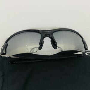 中古品 OAKLEY オークリー FLAK2.0 フラック 61ロ12 133 サングラス ブラック メンズ