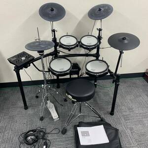 【直接引取り限定】 Roland TD-25 電子ドラム 動作品 Pearl ハイハットスタンド スローン ヘッドフォン マット Dr 1706-54