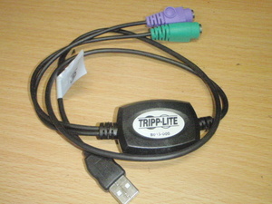 C100-2 USB to PS/2 コンバータ　B015-000