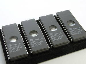 ★ Texas. STマイクロ. Fairchild. . EPROM . 27C512. ８個セット 美品（消去確認済み) A-393★