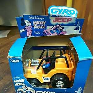 ミッキーマウス ジープ JEEP GYRO Mickey Mouse 玩具 四駆 車 おもちゃ ウォルト・ディズニー