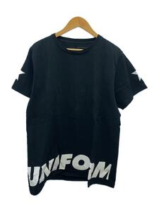 uniform experiment◆Tシャツ/2/コットン/BLK/UE-180069