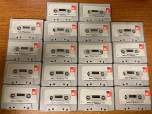 在庫3 ジャンク カセットテープ BASF 4本 001041
