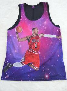 ◆ NBA シカゴ ブルズ BULLS ローズ ROSE #1 RUDE BOY ジャージ バスケ シャツ メッシュ サイズ表記無し