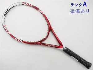 中古 テニスラケット ウィルソン ファイブ ツー 108 2012年モデル (G2)WILSON FIVE. TWO 108 2012