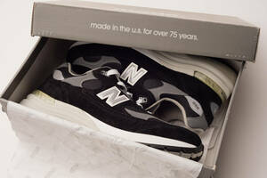 新品 NEW BALANCE M992EB US9 27cm BLACK ニューバランス 黒 990 2002 1906 1300 991 9060 992 993