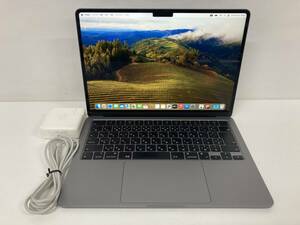 (訳あり)Apple Macbook Air 2022 / Apple M2 / 16GB / 512GB / 14インチ スペースグレイ、A2681動作確認済み