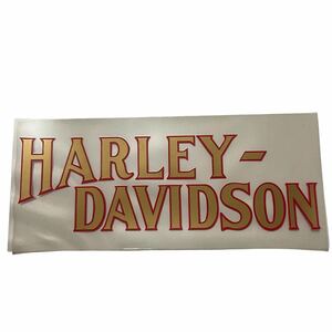 限定1 送料無料 当時もの ビンテージ Harley-Davidson タンクステッカー ハーレーダビッドソン デカール シール 防水 