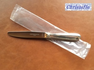 【品格】未使用 Christofle クリストフル スターリングシルバー 925 デザートナイフ