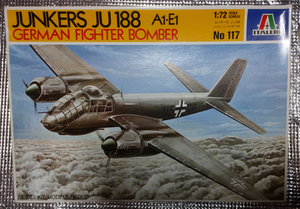 1/72 ユンカース JU188 A1-E1 ドイツ戦闘爆撃機 イタレリ