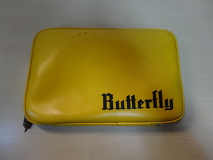 [送料無料 即決] バタフライbutterfly 卓球ラケット用ケース レトロ品