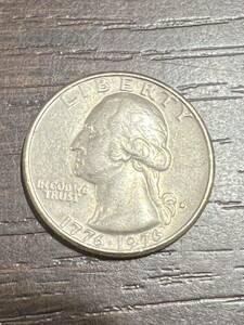 アメリカ 1776-1976 25セント/クォーターダラー 硬貨 外国コイン 硬貨 アンティーク コレクション 流通/現状品 送84 同梱可