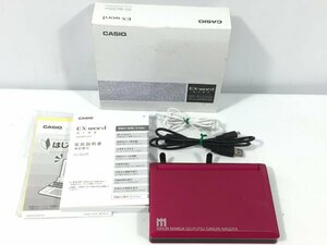 CASIO　　カシオ　　電子辞書　　EX-wordDATAPLUS6 XD-B6200VP ビビットピンク　　現状品　　OS3.043　/04