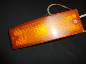 ■ポルシェ 911 フロント ウインカー レンズ 左 ターンシグナル ランプ 中古 PORSCHE 930 Turn Signal lamp 91163140900■