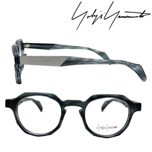 Yohji Yamamoto ヨウジヤマモト メガネフレーム ブランド スモークササ 眼鏡 YY-19-0070-03