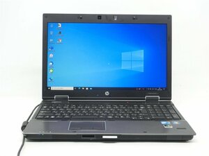 激安/最新Win10Pro/カメラ内蔵/中古/15.6型/ゲーミングノートPC/新品SSD512GB/8GB/Core i7　M640/HP EliteBook 8540w 　WPS office2搭載