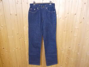 a606◆Levis w511-0217ジーンズ◆w29 インディゴブルー色 日本製 90s 古着 レディース 濃紺 リーバイスw511 デニム 5K