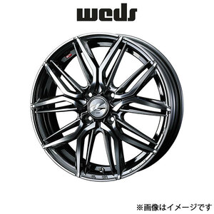 ウェッズ レオニス LM アルミホイール 4本 フィット GR1/GR2/GR3/GR4/GS4/GS5/GS6 17インチ ブラックメタルコート 0040803 WEDS LEONIS