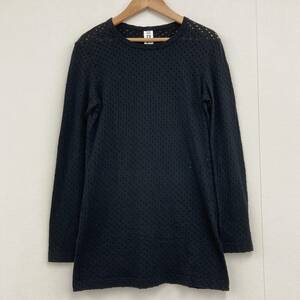 AD2014 Noir Kei Ninomiya パンチング メッシュ 長袖 カットソー ブラック 黒 Sサイズ ノワール コムデギャルソン Tシャツ archive 3040311