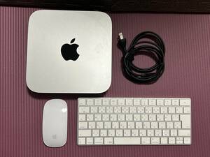 【美品 箱なし キーボード/マウス付属】アップル Apple Mac mini Apple M1チップ（8コアCPU/8コアGPU）/SSD 256GB/メモリ 8GB [MGNR3J/A]