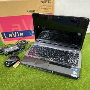 ★☆動作確認済/初期化済 ノートパソコン NEC Lavie LS150/F21TB 15.5インチ Windows7 Pentium プロセッサー B950 ジャンク扱い