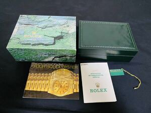 ROLEX ロレックス デイトジャスト 16233 専用ケース 緑系 グリーン系 空箱 