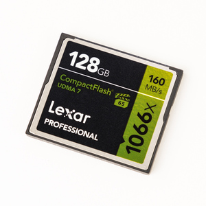 Lexar Professional 1066x CompactFlash Memory Card（160MB/s）LCF128CRBJPR1066