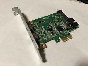 Windows11で動作確認済 PCI-Express x1接続 ieee1394bカード(XX240104)