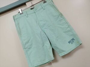 kkyj2333 ■ SCHOTT BROS. ■ ハーフパンツ ショートパンツ ボトムス ミントグリーン 緑 28 S