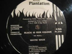 ●Wayne Smith/Black Is Our Colour●ROOTS名曲！