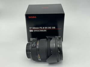 シグマ ★ 17-50mm F2.8 EX DC OS キヤノンEFマウント用 ★美品★おまけ付き★