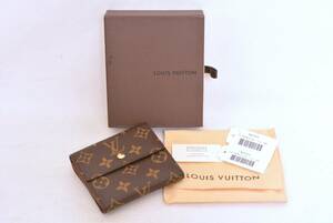 【未使用品】 LOUIS VUITTON ルイ・ヴィトン モノグラム　ポルトフォイユ・エリーズ / M61654 / 二つ折り財布 / 本物保証 