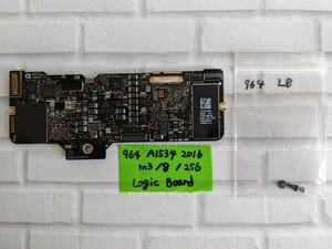 【動作品】MacBook Retina 12インチ 2016 m3 ロジックボード 中古品 マザーボード 管理番号　964