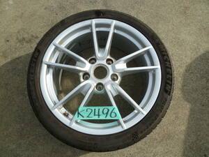 Porscheポルシェ992 911カレラ 純正 19インチホイール 992601025 8.5Jx19 H2 ET52、MICHERIN PILOT SPORTタイヤ 1本　K2496 