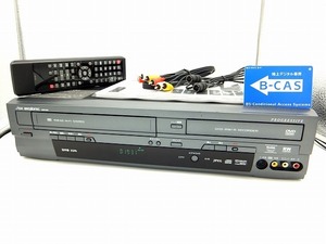 ●良品中古●オーバーホール済●ビデオ⇔DVDかんたんダビング●DXアンテナ●DXR160V●地デジ搭載ビデオ一体型DVDレコーダー●付属品一式付