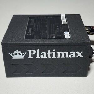 ENERMAX Platimax(EPM1000EWT) 1000W 80PLUS PLATINUM認証 ATX電源ユニット セミプラグイン 動作確認済み PCパーツ
