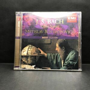 即決 CD クラシックCD　ロストロポーヴィッチ J.S.バッハ：無伴奏チェロ組曲全曲